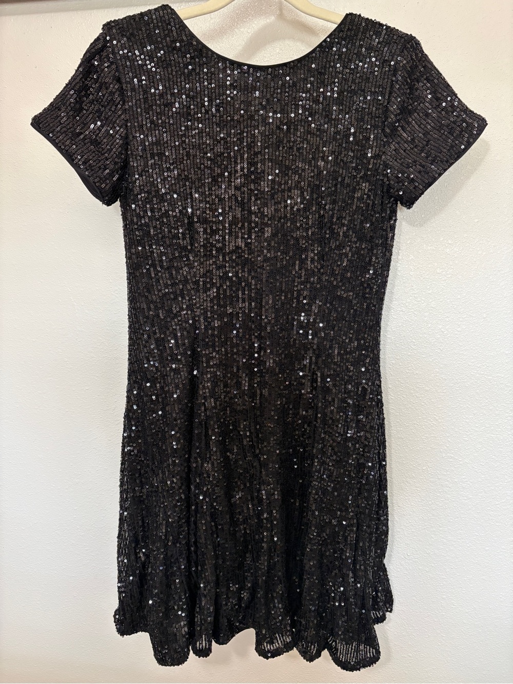 Cece Fit n Flare Sequin Dress